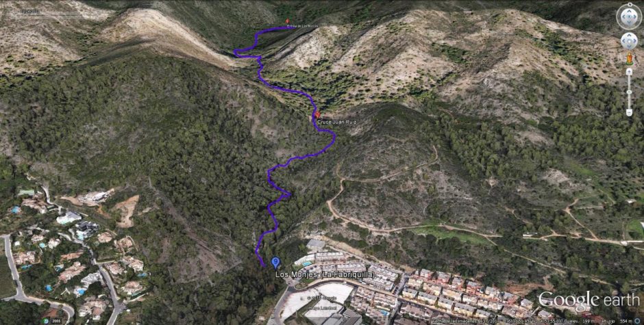 Rutas de senderismo en Marbella - Senda de los Monjes